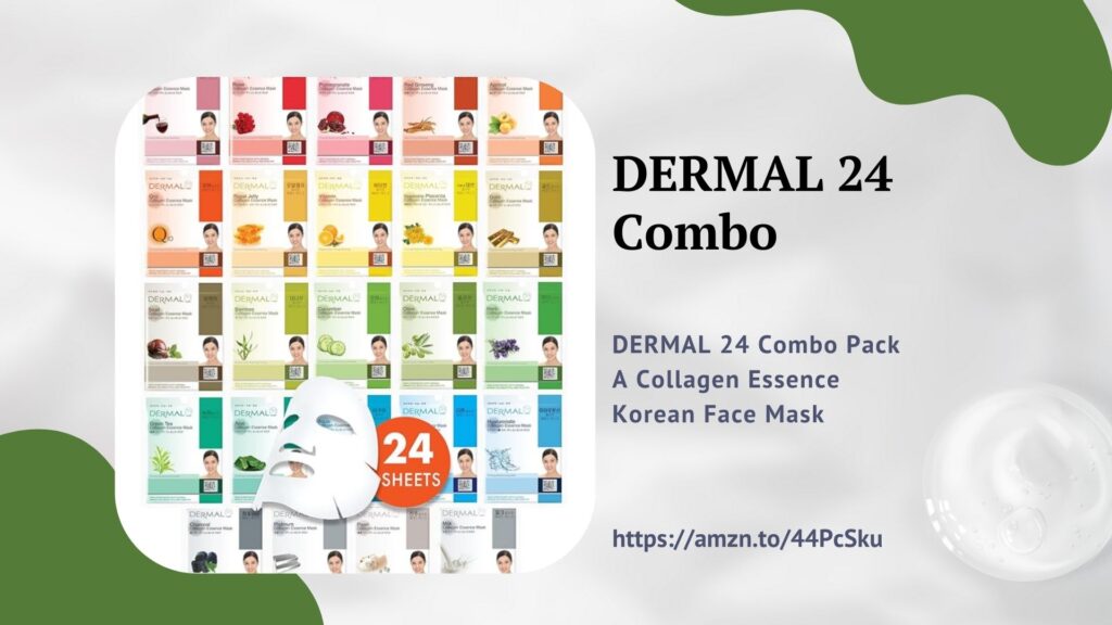 DERMAL Korean Collagen Face Mask
