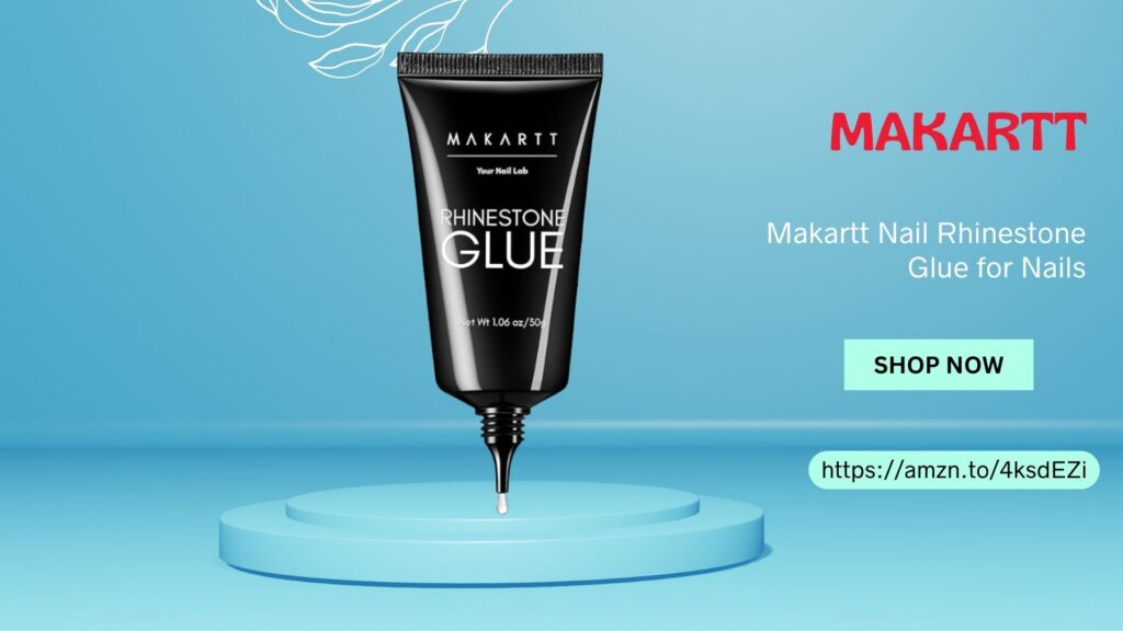 Makartt Nail Rhinestone Glue for Nails