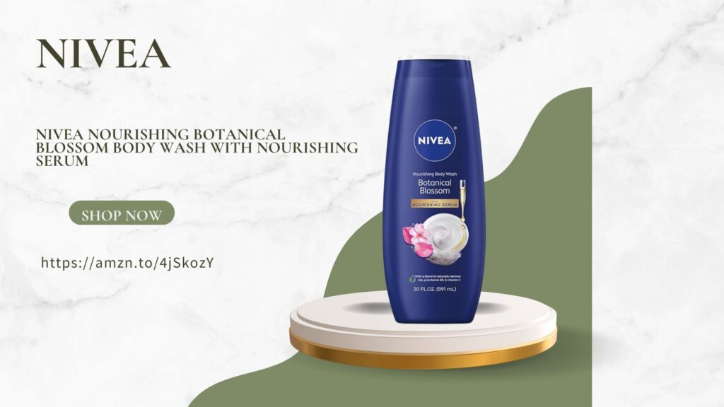 NIVEA Nourishing Botanical Blossom Body Wash
