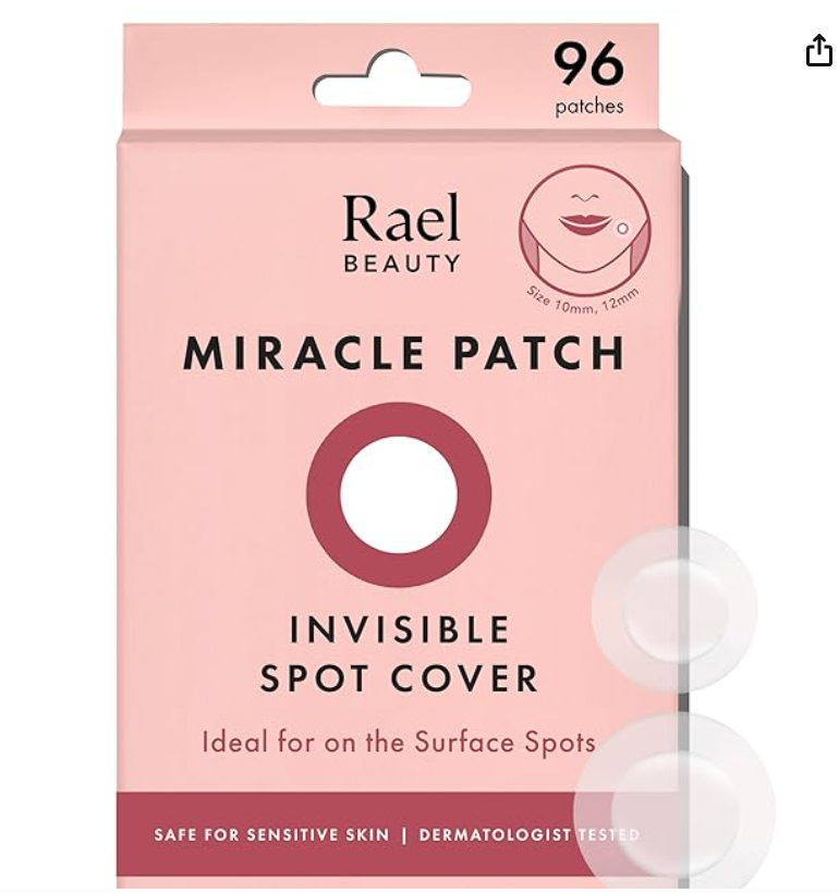 Rael Pimple Patches, Miracle Invisible Spot Cover - Hydrocolloid Acne Patch