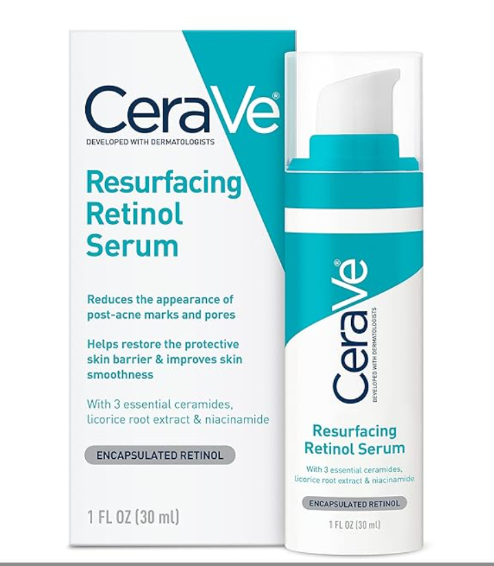 CeraVe Resurfacing Retinol Serum For Post Acne Marks