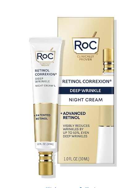 RoC Retinol Correxion Deep Wrinkle Night Cream with Squalane,