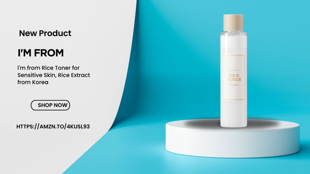 I'm from Rice Toner for Sensitive Skin, Rice Extract from Korea,