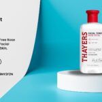 THAYERS Alcohol-Free Rose Petal Witch Hazel Facial Toner for Glowing Skin