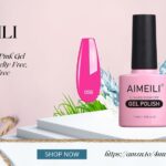 AIMEILI Hot Pink Gel Nail Polish, Cruelty Free, Vegan, Hema Free