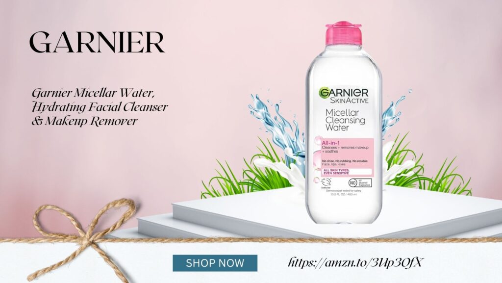 Garnier Micellar Water, Hydrating Facial Cleanser