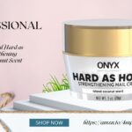 Onyx Professional Hard as Hoof Nail Strengthening Cream with Coconut Scent