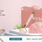 BAIMEI Jade Roller & Gua Sha, Face Roller, Facial Beauty Roller Skin Care Tools