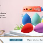 BEAKEY Makeup Sponge Set 5 Pack Micro Porous Low Absorption Soft Latex