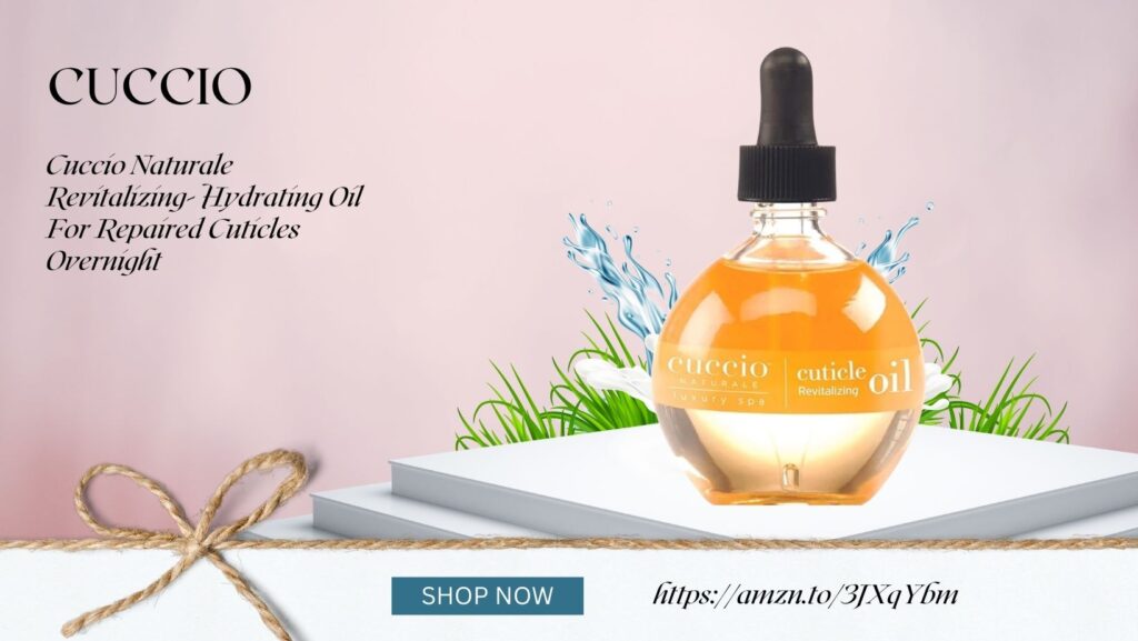 Cuccio Naturale Revitalizing- Hydrating Oil For Repaired Cuticles Overnight
