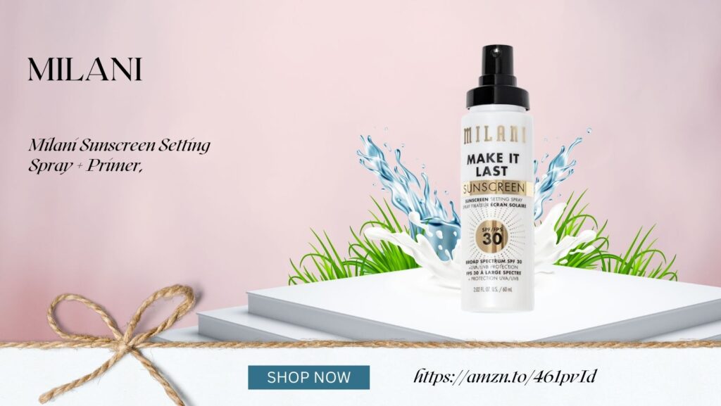 Milani Sunscreen Setting Spray + Primer,