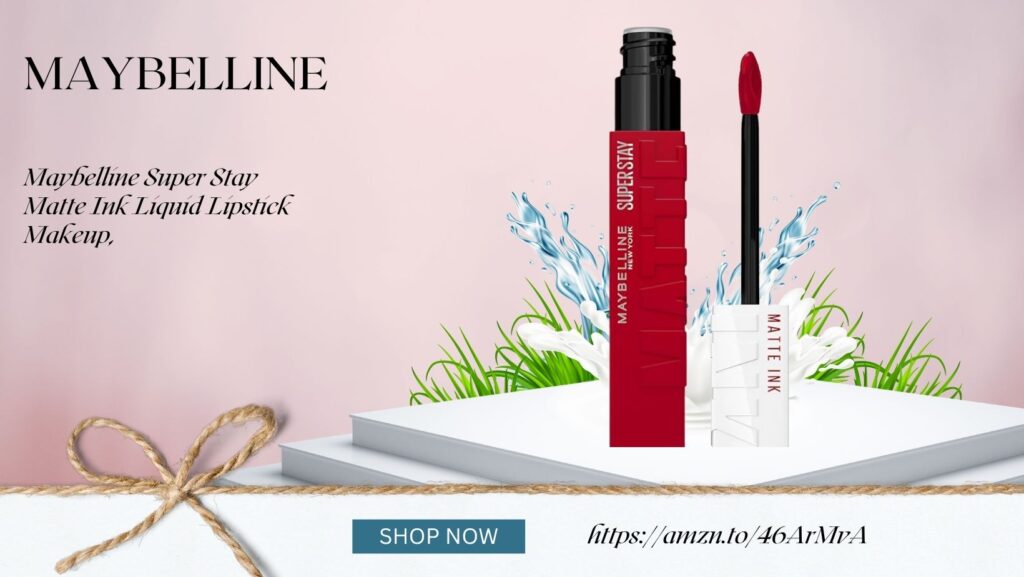 Maybelline Super Stay Matte Ink Liquid Lipstick Makeup,